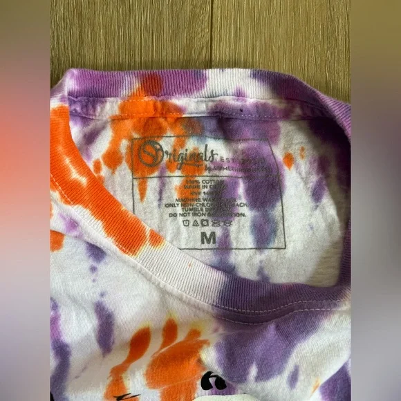 Orlando Solar Bears Tie-Dye Graphic Tee - Purple & Orange - Picture 7 of 7
